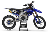 Yamaha MX35 Blue Graphic Kit