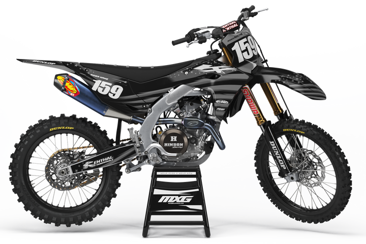 Kawasaki USA Grey Graphic Kit
