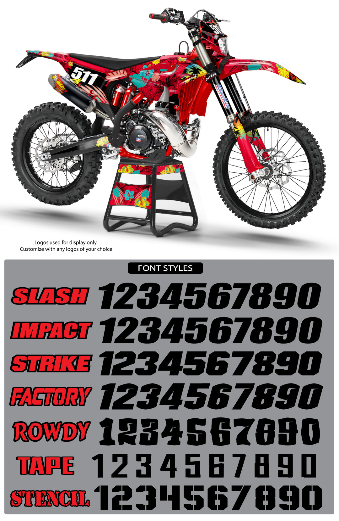 Beta Tropical Graphic Kit