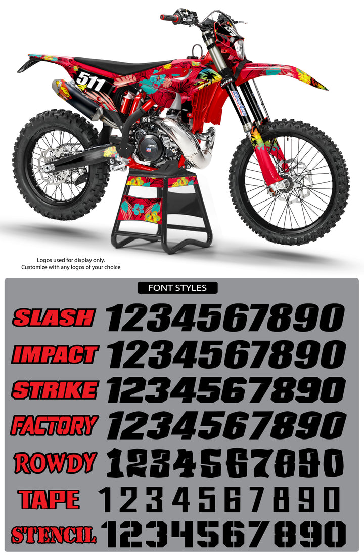 Beta Tropical Graphic Kit