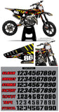 Cobra Frenzy Yellow Graphic Kit