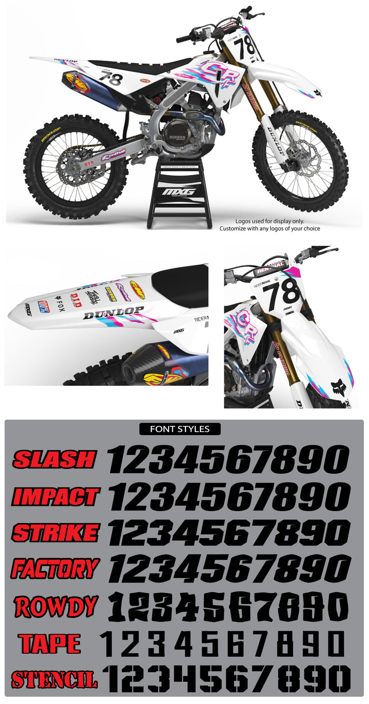 Rewind Graphic Kit for Honda's