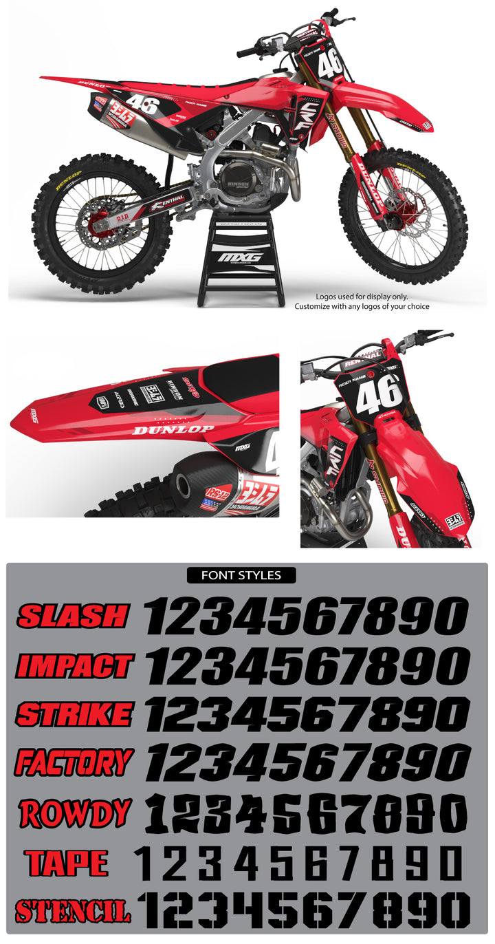 Vital Graphic Kit for Honda's
