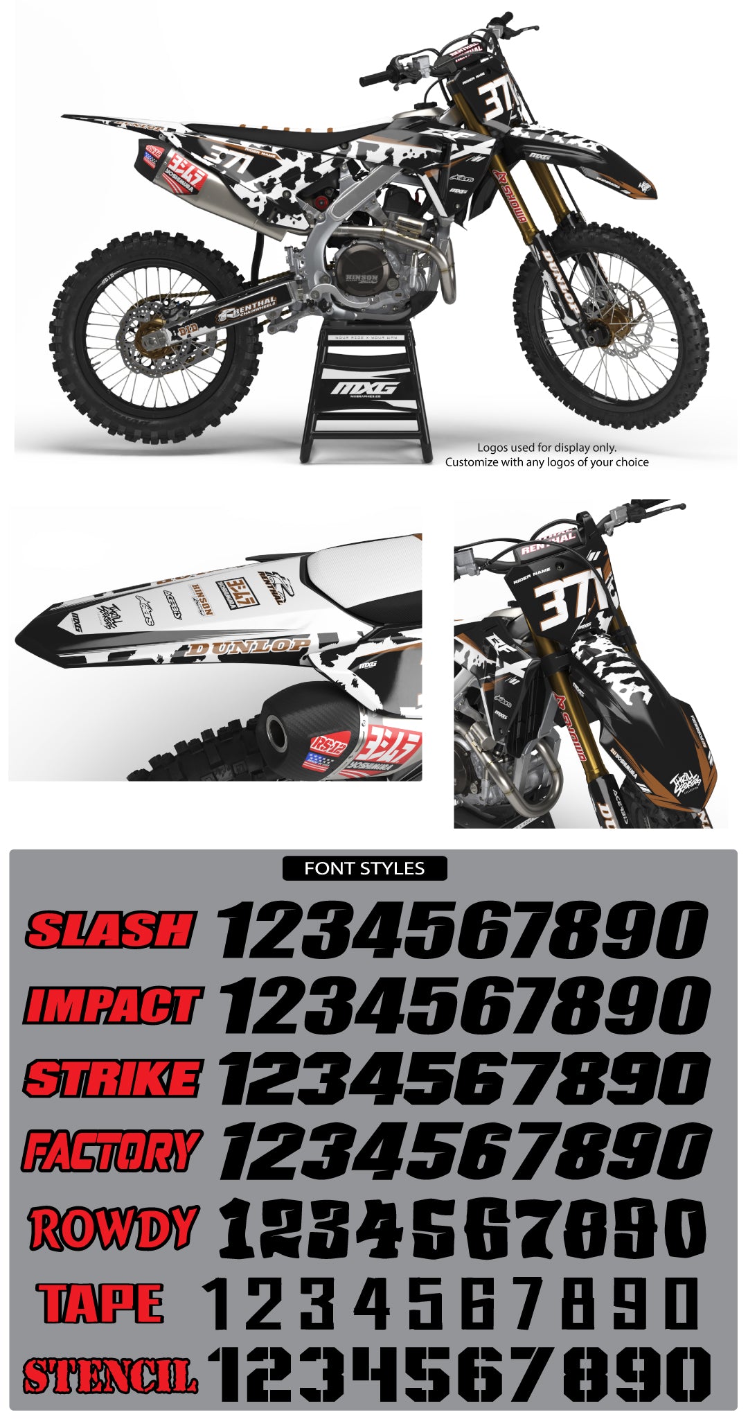 Wrangler Graphic Kit for Honda's