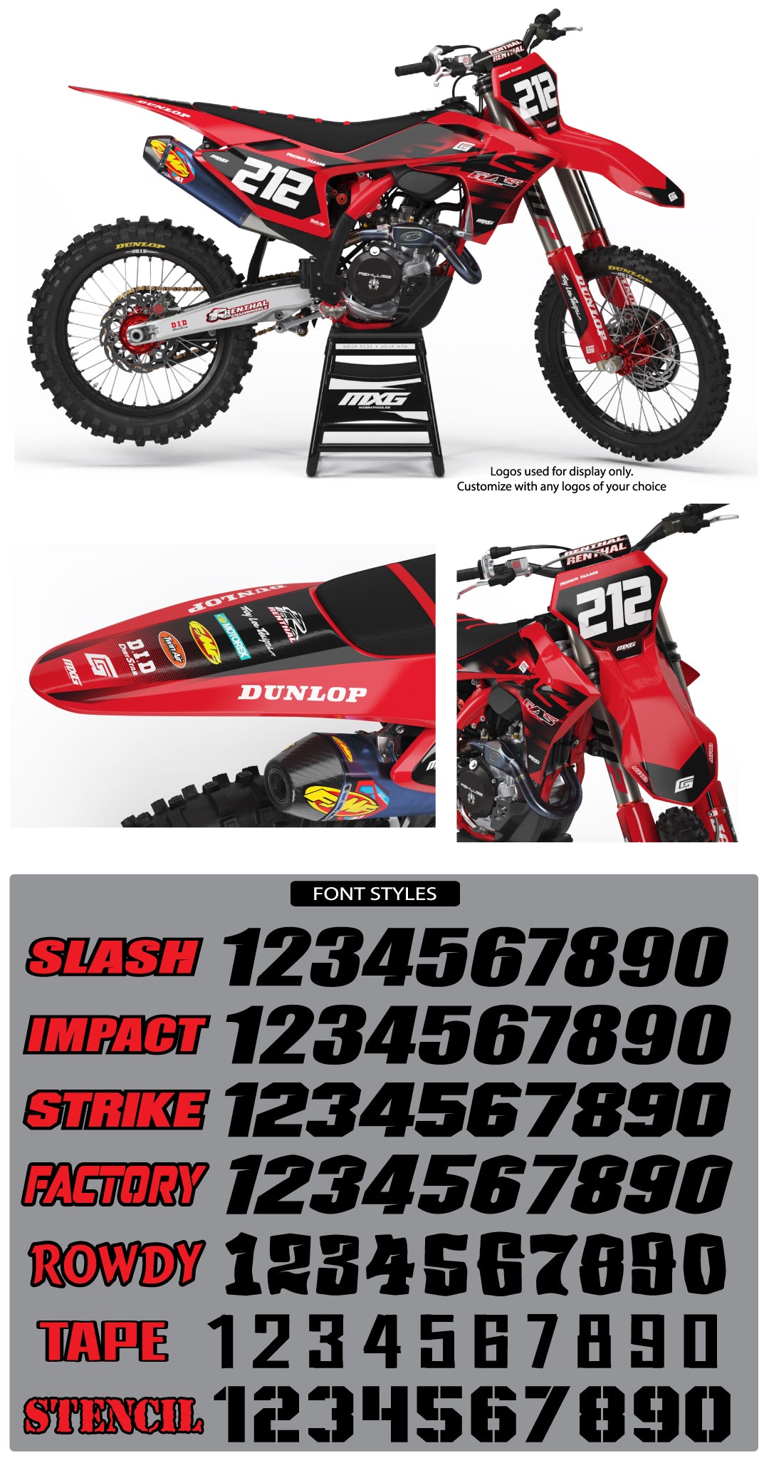 Gas Gas Factory 26 Graphic Kit