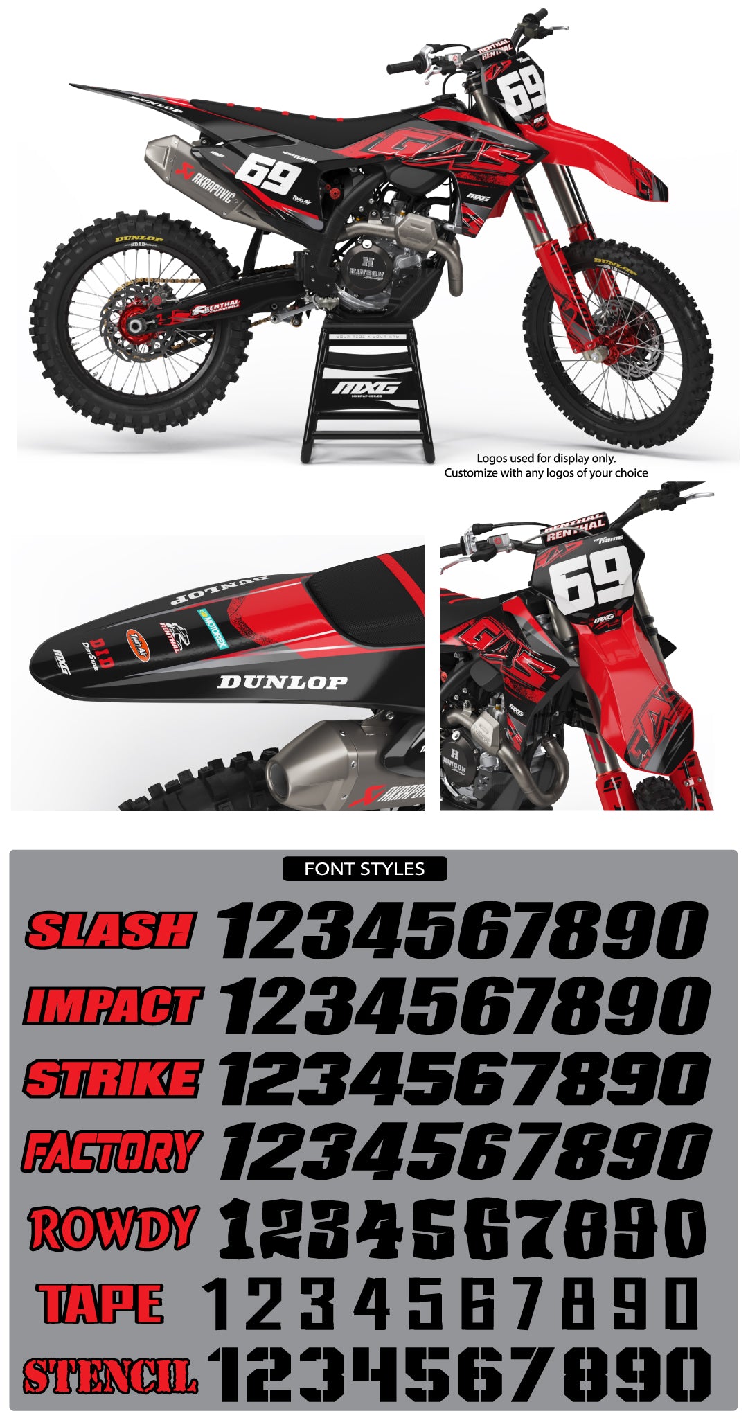 Gas Gas Havoc Graphic Kit