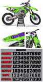 Kawasaki Factory 26 Purple Graphic Kit