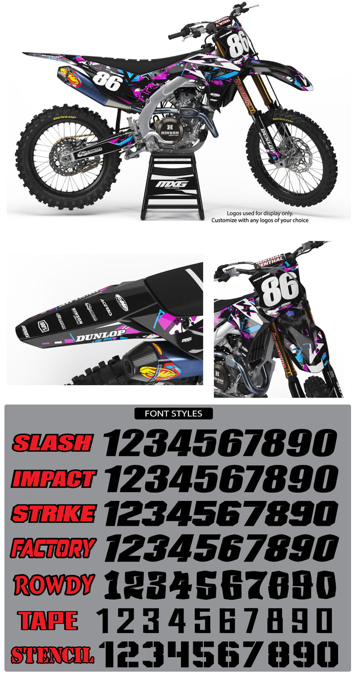Kawasaki Frenzy Graphic Kit