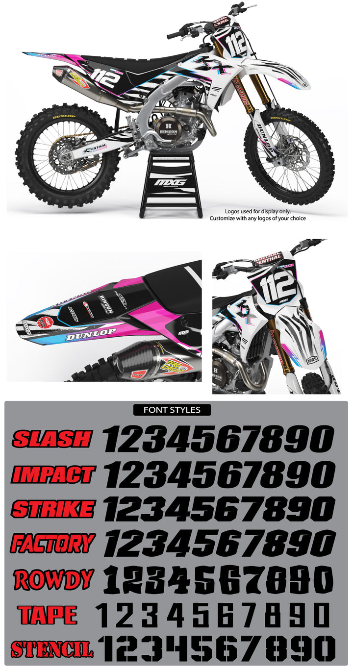 Kawasaki Rad Graphic Kit
