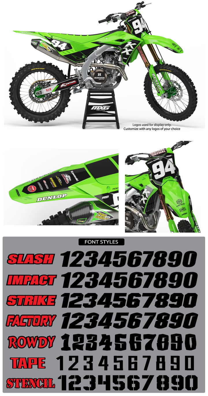 Kawasaki Vital Graphic Kit