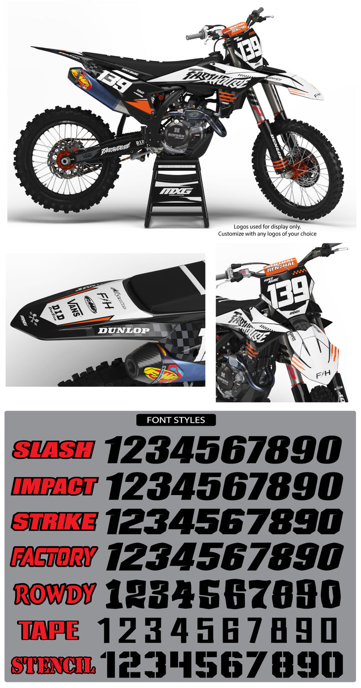 MX34 Graphic Kit for KTM
