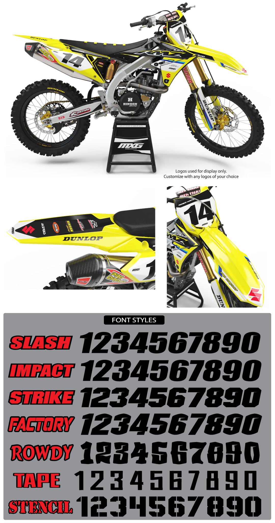 Suzuki Racer Graphic Kit