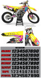 Suzuki Throwback Graphic Kit