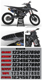 Scribble Black Graphic Kit for KTM