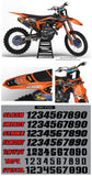 Stryke Graphic Kit Orange for KTM