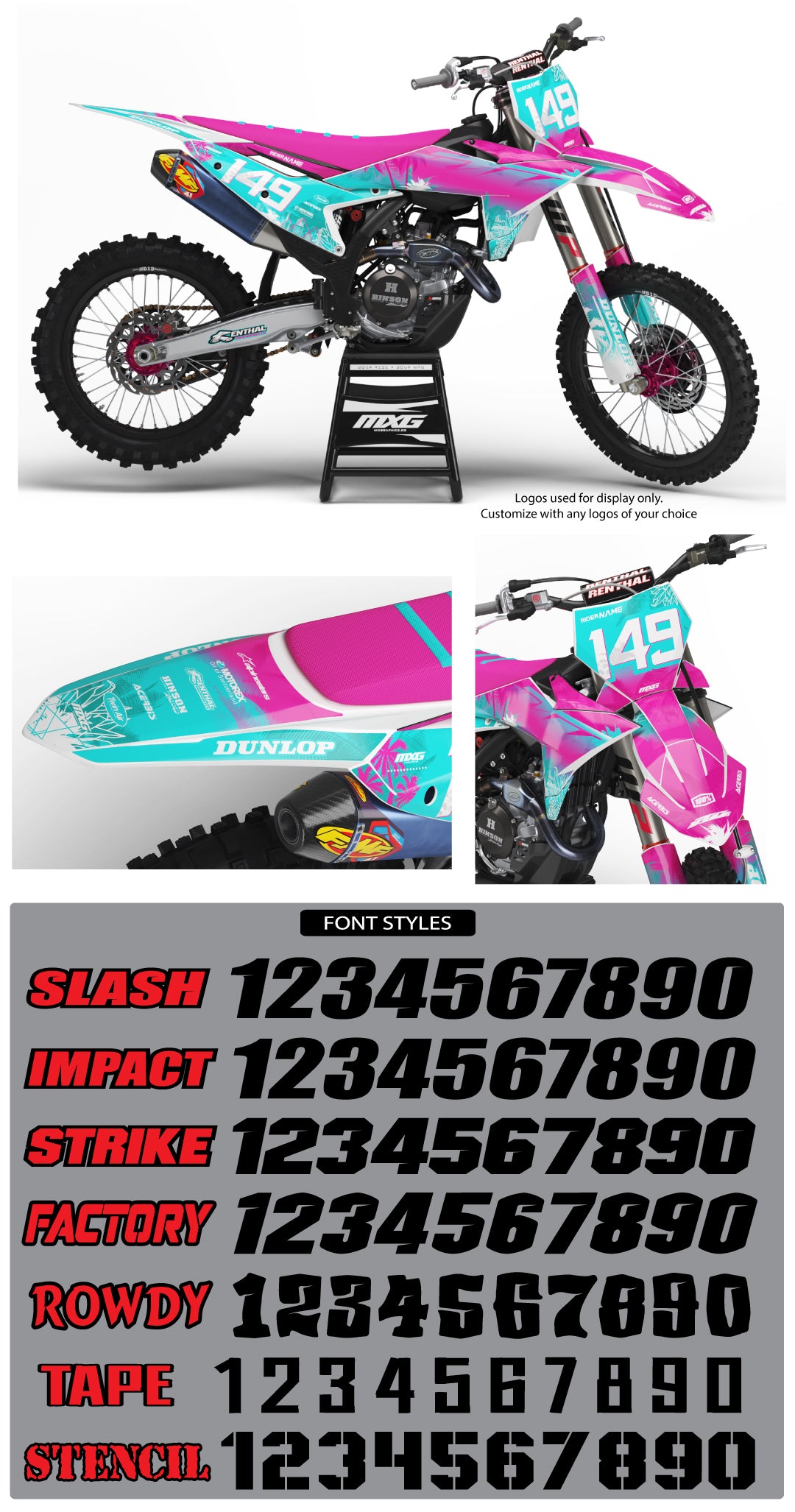 Vibes Graphic Kit for KTM