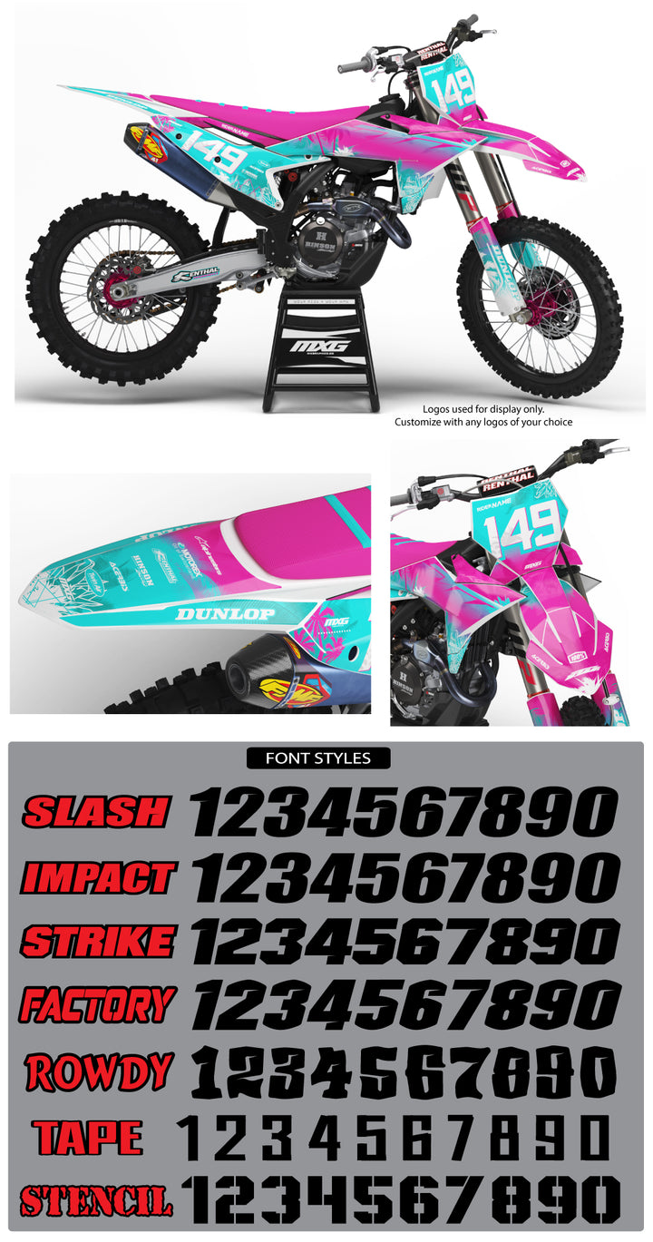 Vibes Graphic Kit for KTM