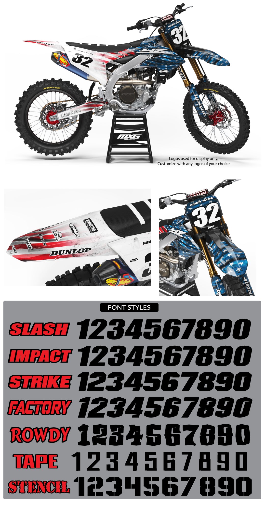 Yamaha American Dream Graphic Kit