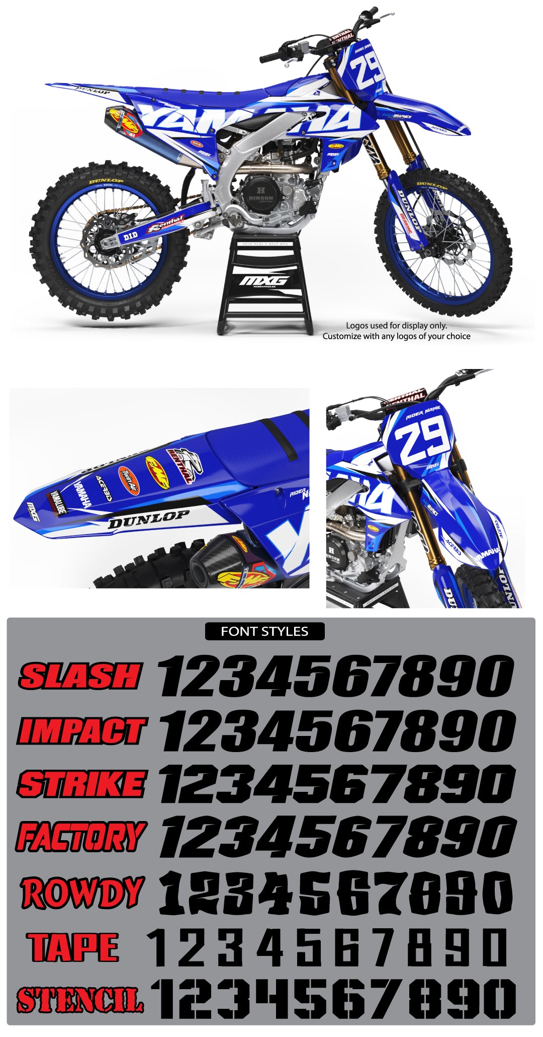 Yamaha Distinct Graphic Kit