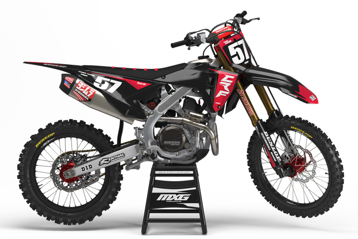 Works Black Graphic Kit for Honda's