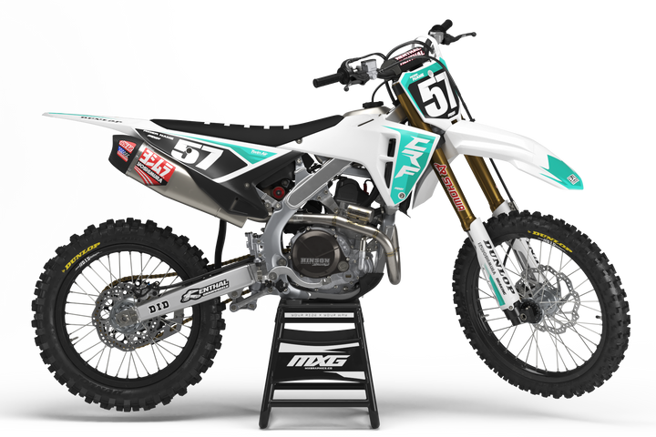 Works White Graphic Kit for Honda's