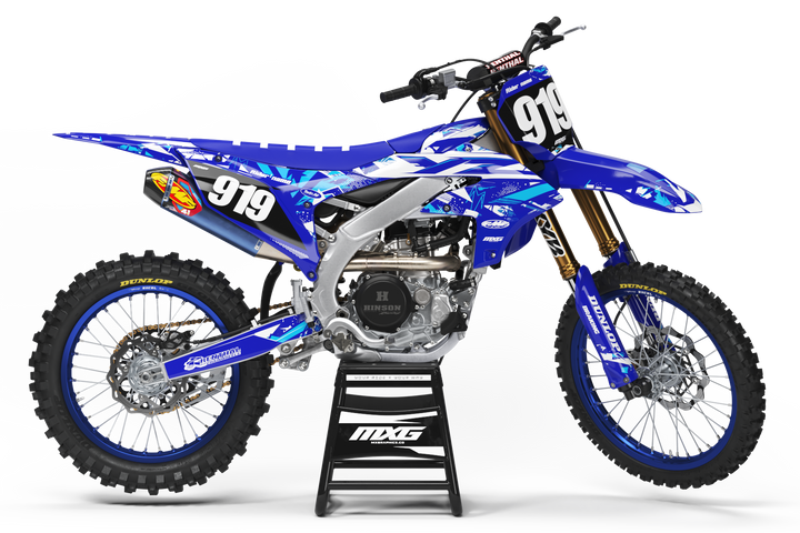 Yamaha Frenzy Blue Graphic Kit
