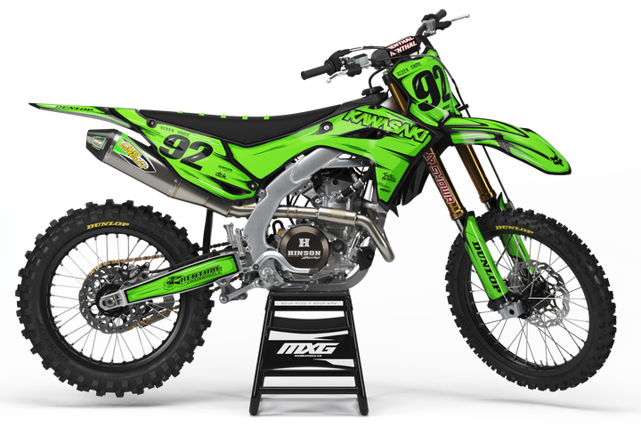 Kawasaki Scribble Graphic Kit