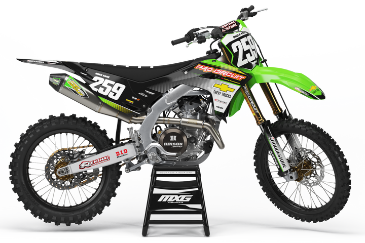 Kawasaki Throwback Graphic Kit