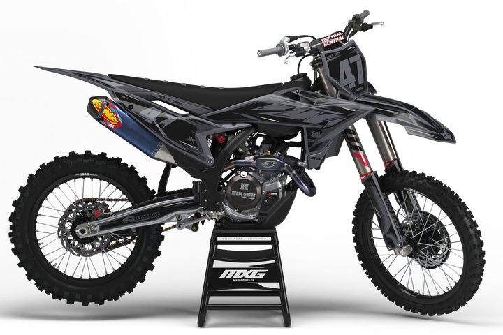 Scribble Black Graphic Kit for KTM