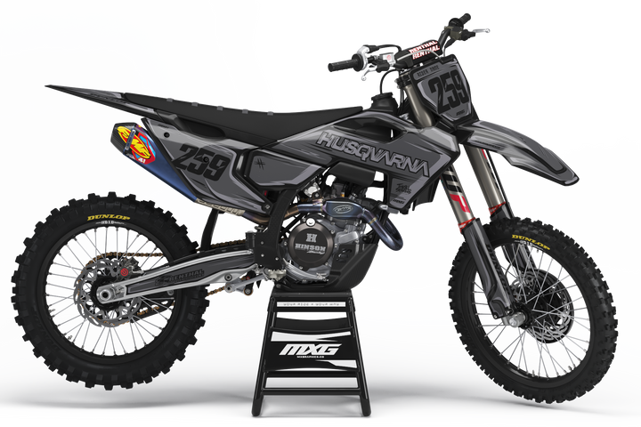 Husqvarna Scribble Grey Graphic Kit