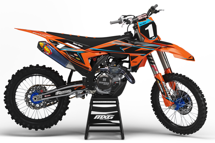 Stryke Graphic Kit Orange for KTM