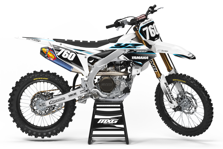 Yamaha Works White Graphic Kit