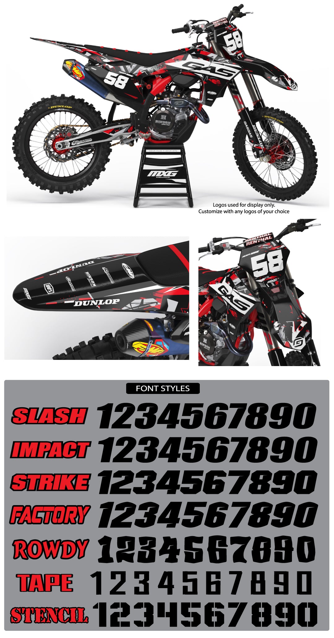 Gas Gas Frenzy Graphic Kit