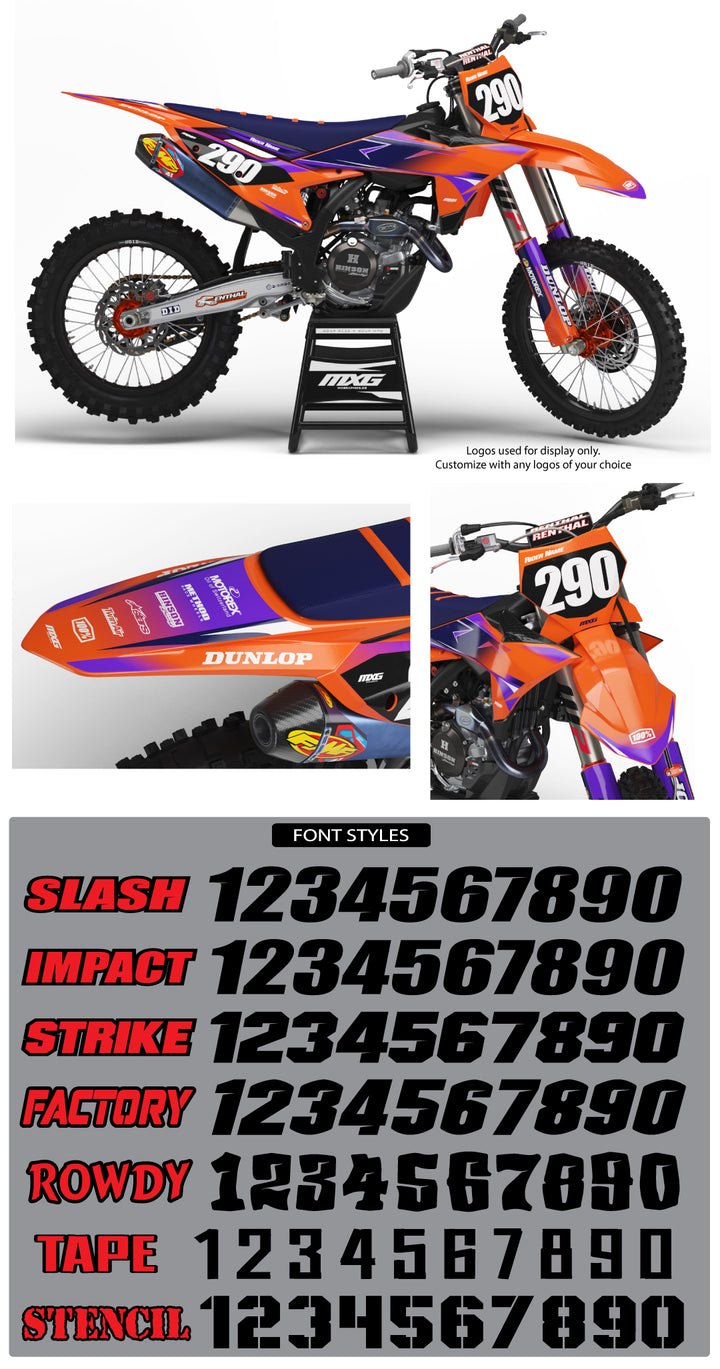 Supertech Graphic Kit for KTM