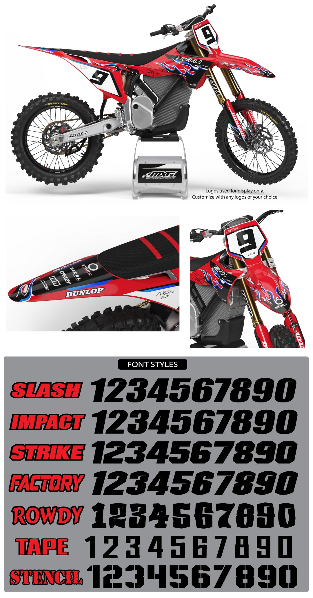 Stark Inferno Graphic Kit