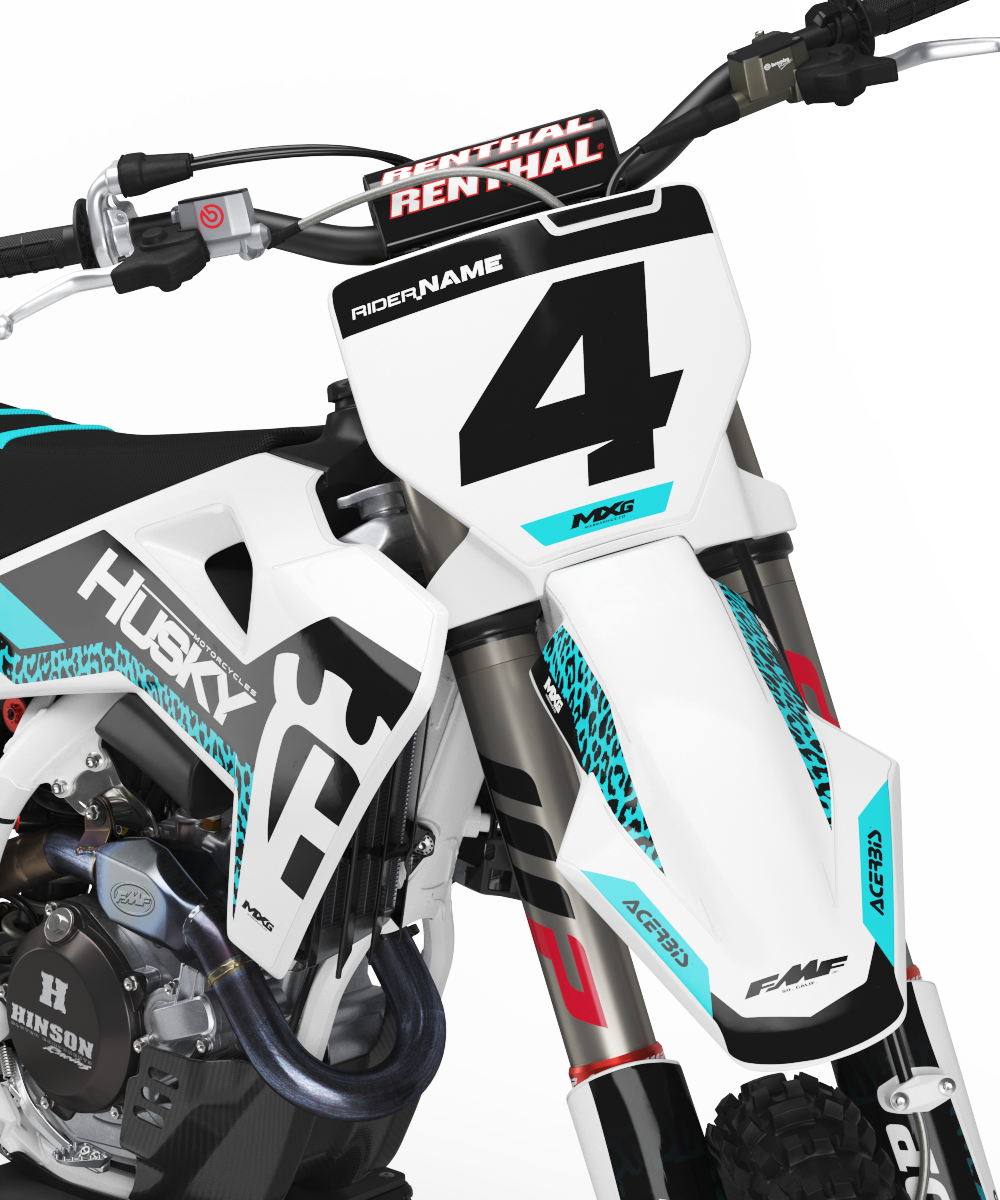 Husqvarna WLD Teal Graphic Kit