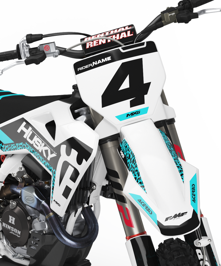 Husqvarna WLD Teal Graphic Kit