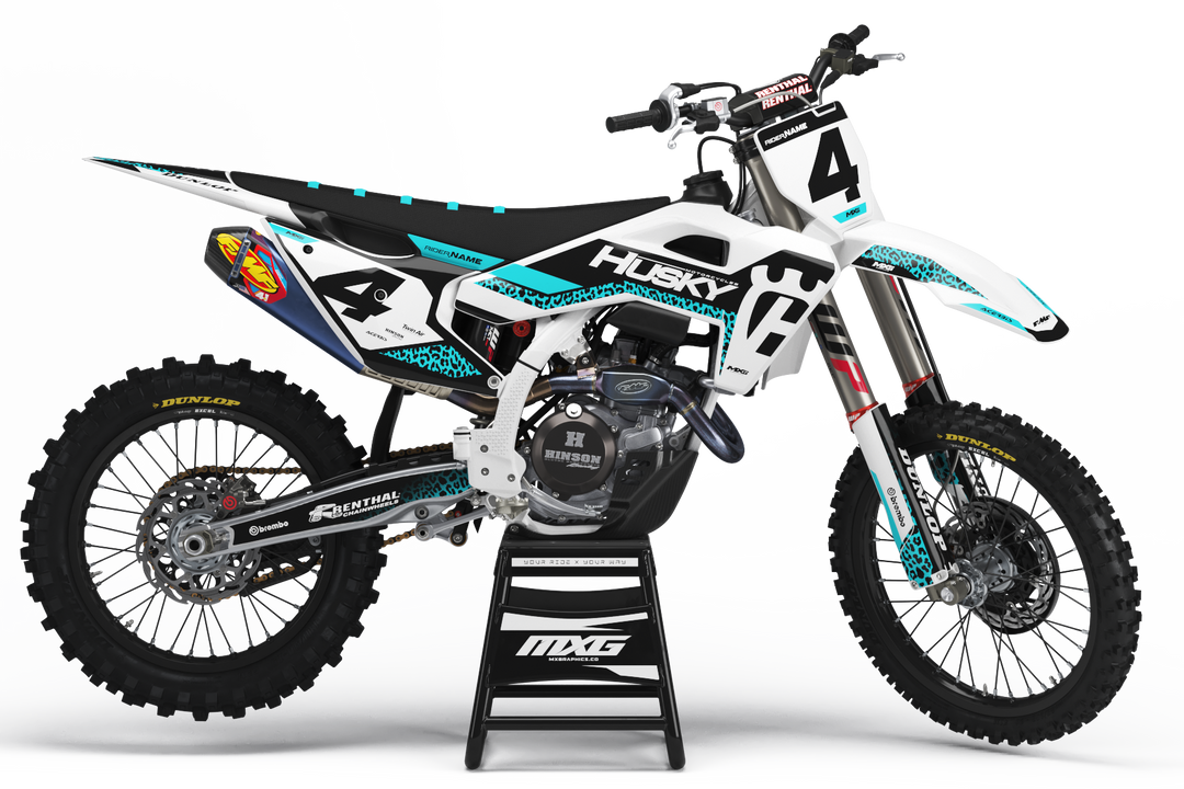 Husqvarna WLD Teal Graphic Kit