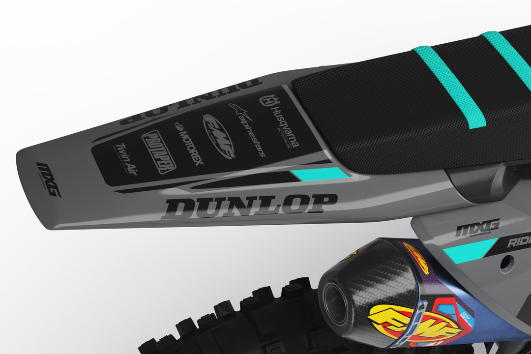 Husqvarna Works Grey Graphic Kit