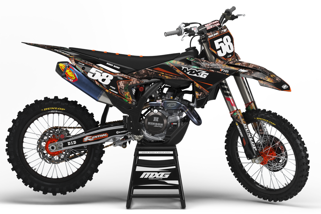 Backwoods Racing Graphics Kit Backwoods Graphic Kit for KTM – MX Graphics