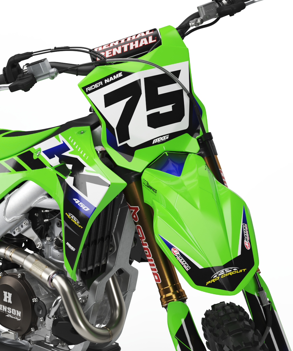 Kawasaki Alpha Graphic Kit