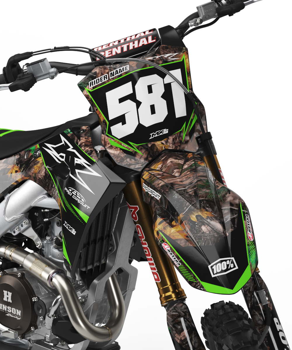 Kawasaki Backwoods Graphic Kit