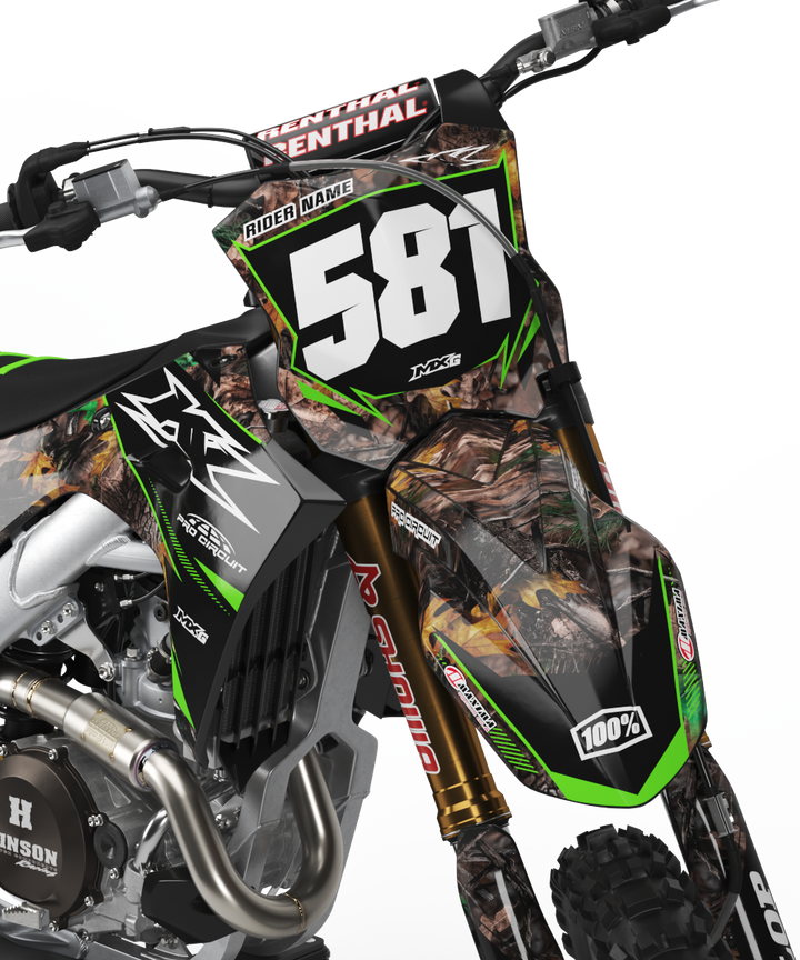 Kawasaki Backwoods Graphic Kit
