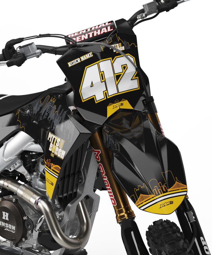 Kawasaki Steel City Graphic Kit