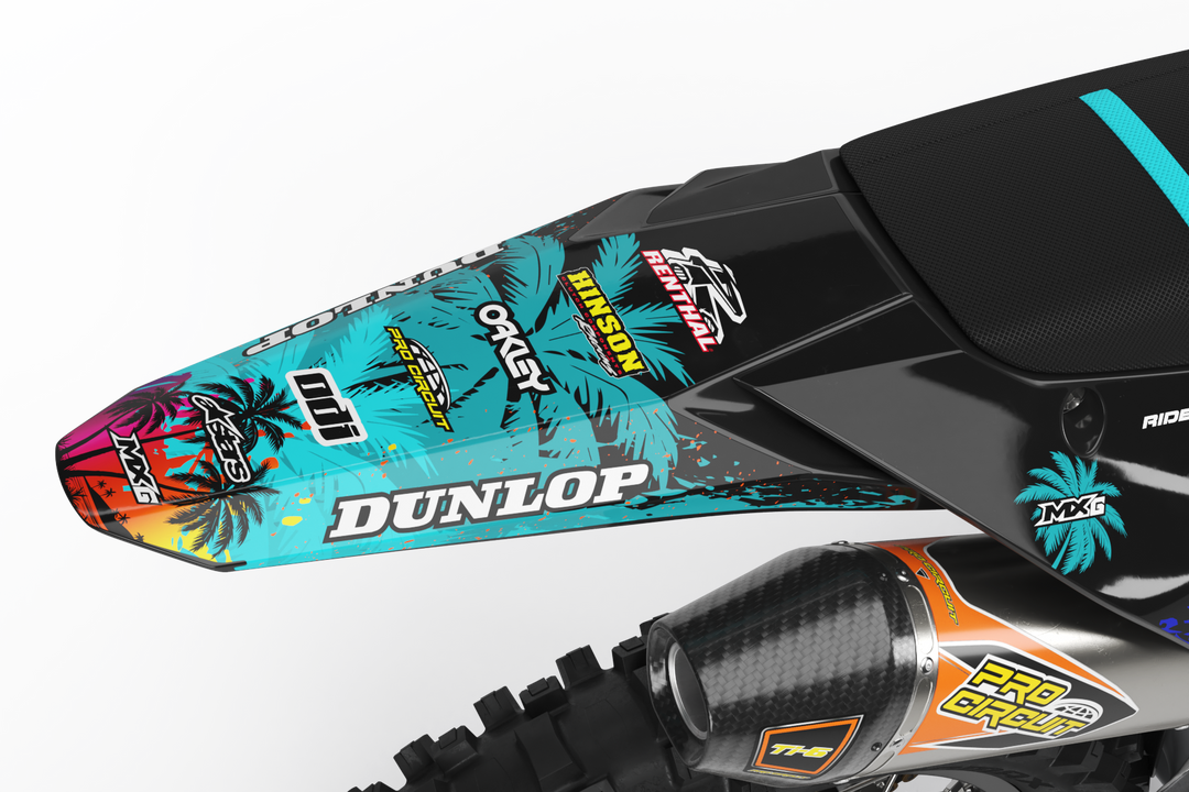 Kawasaki Sunset Graphic Kit