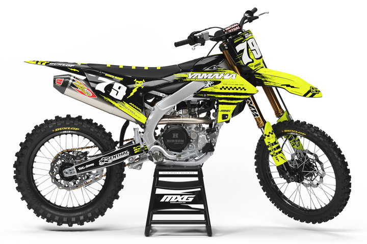 Yamaha MX35 Hyper Neon Graphic Kit