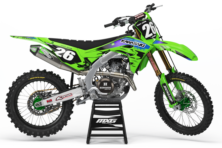 Kawasaki Pulse Green Graphic Kit