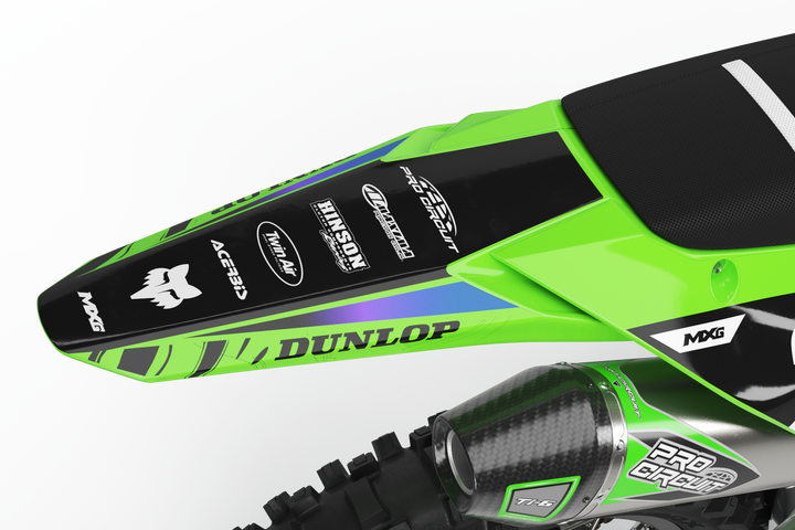Kawasaki Pulse Green Graphic Kit