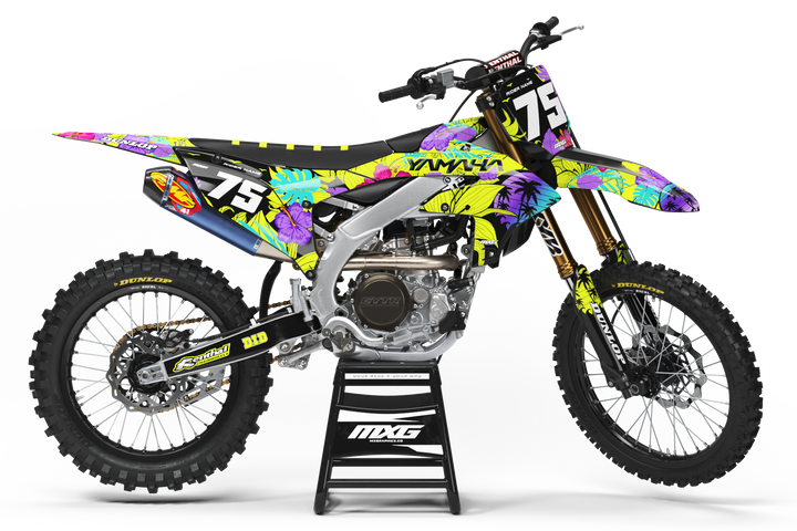 Yamaha Tropical Hyper Neon Graphic Kit