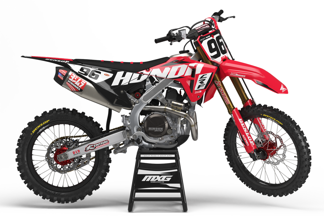 Works 26 Black Graphic Kit for Honda's